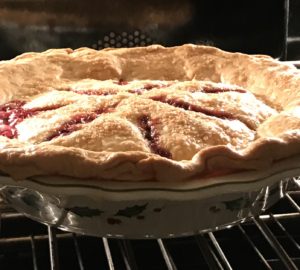 simple cherry pie, homemade cherry pie, easy cherry pie
